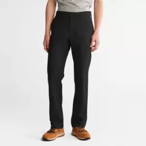 Timberland Squam Lake Stretch Chinos For Men In Black Black, Size 32x34