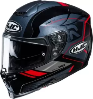 HJC RPHA 70 Coptic Helmet, black-grey-red, Size L, black-grey-red, Size L