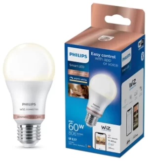 Philips WiZ E27 White Smart LED WiFi Bulb