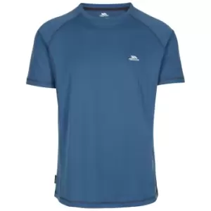 Trespass Mens Albert Active Short Sleeved T-Shirt (XS) (Smokey Blue)