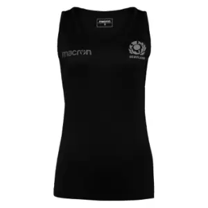 Macron Scotland Training Vest 6 nations 2023 2024 - Black