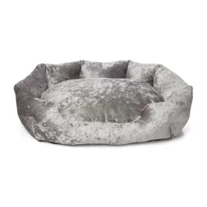 Bunty Silver Bellagio Dog Bed Silver