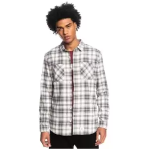 Quiksilver Check Shirt Mens - Beige