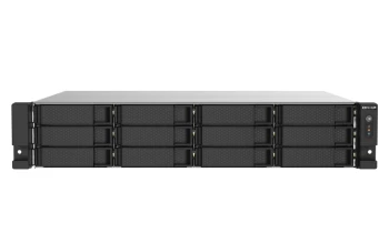 TS-1253DU-RP - NAS - Rack (2U) - Intel Celeron - J4125 - Aluminium - Black