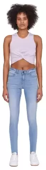 Noisy May Lucy NW Skinny Jeans Jeans light blue