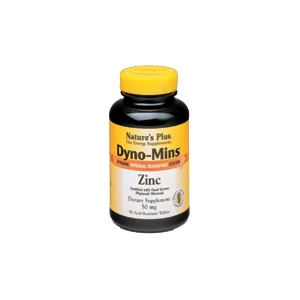 Natures Plus Dyno Mins Zinc 50mg Tablets 90 Tabs