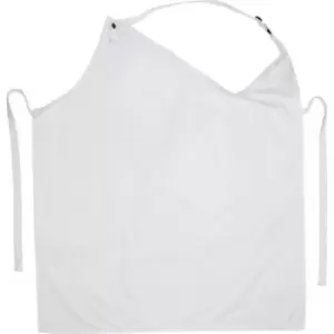 Avenue Andria Asymmetric Apron (One Size) (White)