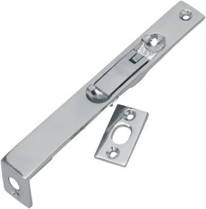 Wickes Lever Action Flush Bolt - Chrome 152mm