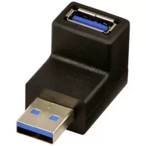 LINDY USB 3.2 1st Gen (USB 3.0) Adapter [1x USB 3.2 1st Gen connector A (USB 3.0) - 1x USB 3.2 1st Gen port A (USB 3.0)]