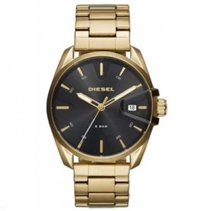 Diesel Mens Ms9 Gold Plated Watch - DZ1865