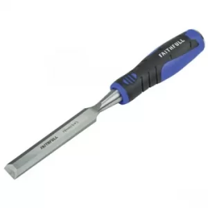 Faithfull FAIWCSG19 Soft Grip Bevel Edge Chisel 19mm (3/4in)