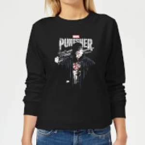 Marvel Frank Castle Womens Sweatshirt - Black - 5XL