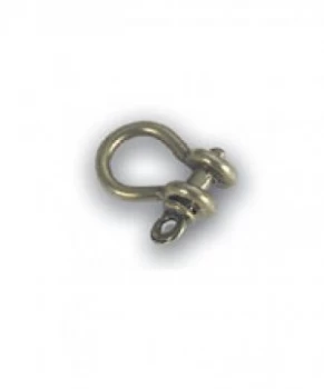 Hook Eye Shackles in Brass or Chromium Plated Art No. 80b