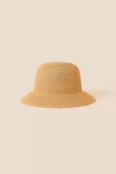 Straw Bucket Hat