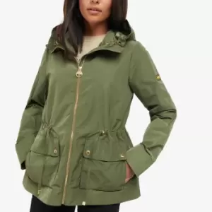 Barbour International Kiara Shell Hooded Jacket - UK 14