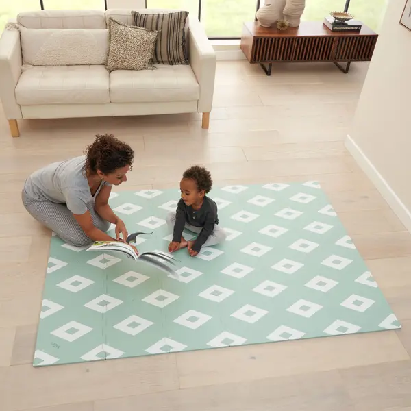 Tutti Bambini Puzzle Playmat Green/White