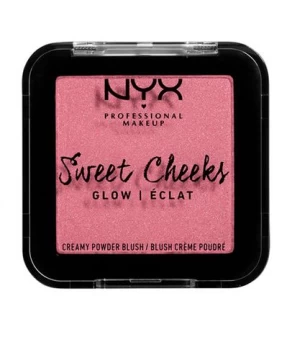 NYX Professional Makeup Sweet Cheeks Creamy Powder Blush Glow Rose & Play