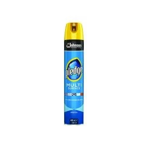 Pledge Multi Surface Cleaner 400ml Aerosol Removes dirt, dust and