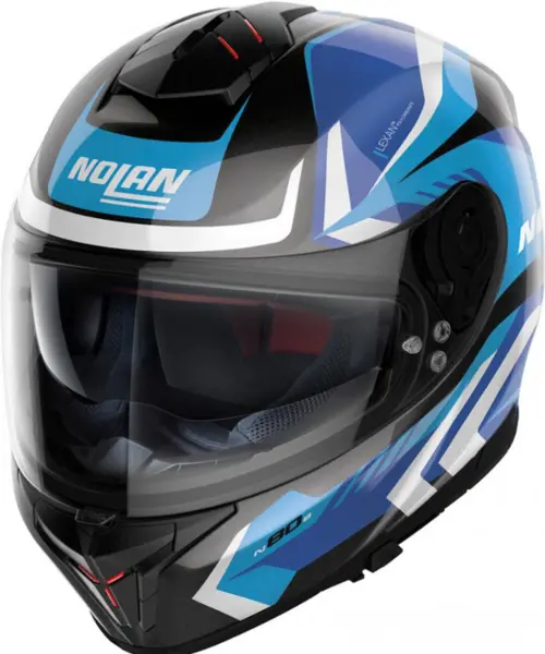 Nolan N80-8 Rumble 60 Flat Black Full Face Helmet S