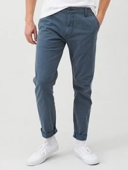 Levis Standard Taper Fit Chinos - Dark Slate, Dark Slate, Size 33, Inside Leg Regular, Men