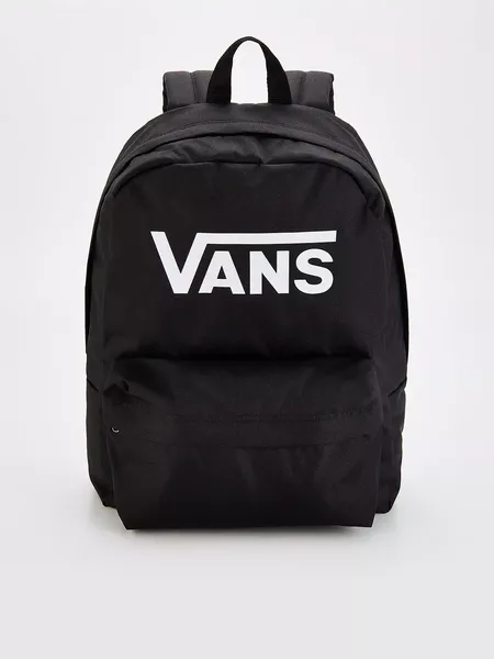 Vans Black Old Skool Print Backpack Black Male One 218884UK