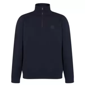 Boss Zetrust quarter Sweater Mens - Blue