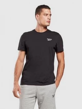 Reebok Classic T-Shirt, Black Size M Men