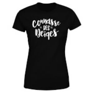 Connasse Des Neiges Womens T-Shirt - Black - 3XL