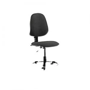 Task Office Chair Eclipse I Lever Charcoal Fabric With Hi Rise Draughtsman Kit