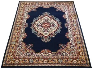 Maestro Traditional Rug - 120x170cm - Navy.