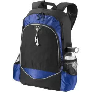 Bullet Benton 15" Laptop Backpack (33 x 13.9 x 45 cm) (Solid Black/Royal Blue)