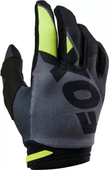 FOX 180 Xpozr Motocross Gloves, black-yellow, Size XL, black-yellow, Size XL