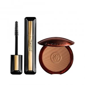 Guerlain Terracotta Gift Set 10g Bronzing Powder - 03 + 8.5m Maxi Lash Mascara