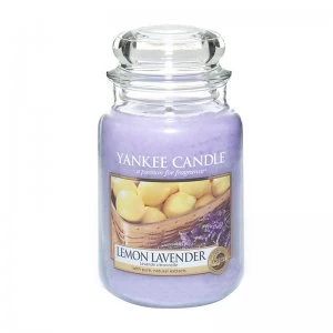 Yankee Candle Lemon Lavender Scented Candle 623g