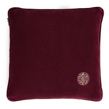 Biba Velvet Cushion - Mulberry