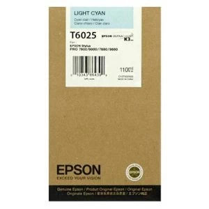 Epson T6025 Light Cyan Ink Cartridge