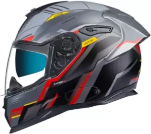 Nexx SX.100R Gridline Helmet, grey-silver, Size XS, grey-silver, Size XS