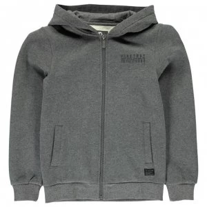 Firetrap Brunel ZT Junior Hoodie - Charcoal Marl