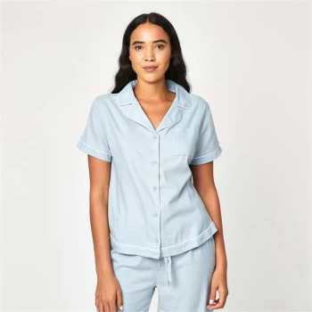 Firetrap Blackseal Pyjama Top - Blue