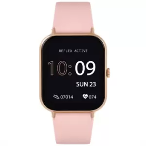 Reflex Active Series 23 Pink Strap Smart Calling Watch