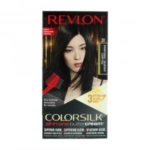 Revlon Colorsilk Buttercream Lasting Color Brown Black 20N For Women