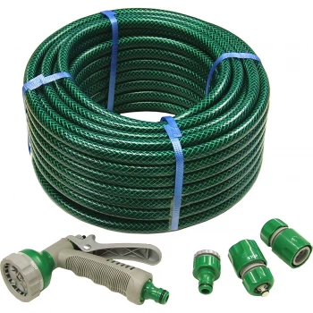 Faithfull Garden Hose Set 30m