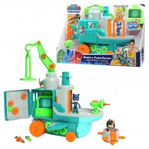 PJ Masks Romeo's Flying Factory Playset