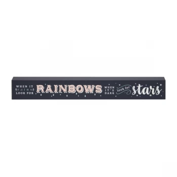 Bellini Thin Plaque - Look For Rainbows