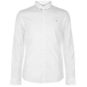 Farah Vintage Farah Farley Slim Fit Shirt - White 104