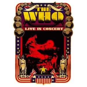 The Who - Live in Concert Greetings Card