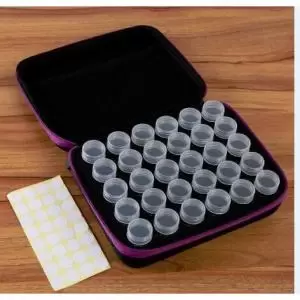 Crystal Art Storage Case 30 Bottles CASC30 10173CB