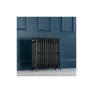 Arroll - Traditional Colosseum Horizontal Quad Bar Column Radiators 650 x 728 Anthracite - Grey