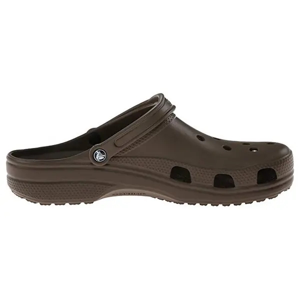 Crocs Mens Womens Classic Clog Vegan Work Shoes Sandals - UK 9 Brown unisex ES2702CHO9