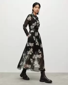 AllSaints Kelda Alessandra Floral Maxi Dress